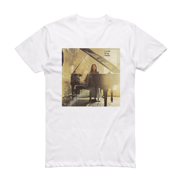 Carole King Music Album Cover T-Shirt White