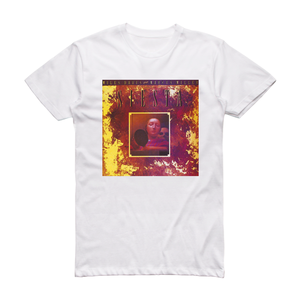 Miles Davis Music From Siesta Album Cover T-Shirt White