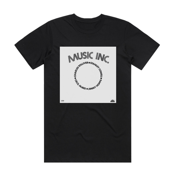 Music Inc Music Inc Album Cover T-Shirt Black