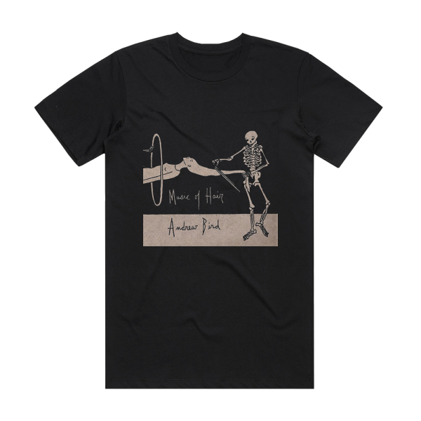 Andrew Bird Music Of Hair Album Cover T-Shirt Black