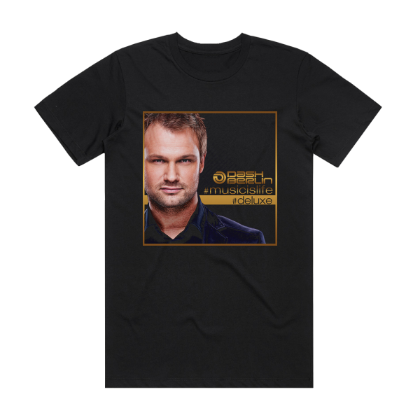 Dash Berlin Musicislife 2 Album Cover T-Shirt Black