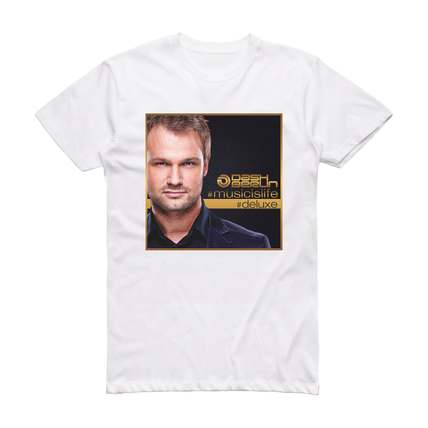 Dash Berlin Musicislife 2 Album Cover T-Shirt White