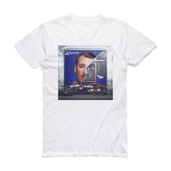Alligatoah Musik Ist Keine Lsung Album Cover T-Shirt White