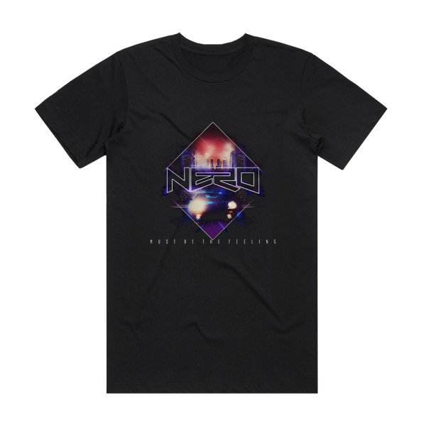 Nero Must Be The Feeling Album Cover T-Shirt Black