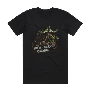 Angerfist Mutant Moshpit Ravetunes Album Cover T-Shirt Black
