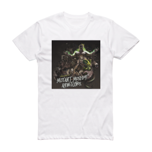 Angerfist Mutant Moshpit Ravetunes Album Cover T-Shirt White