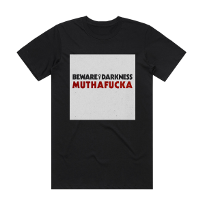Beware of Darkness Muthafucka Album Cover T-Shirt Black