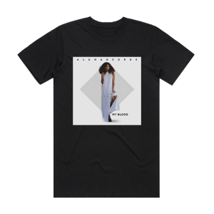AlunaGeorge My Blood Album Cover T-Shirt Black