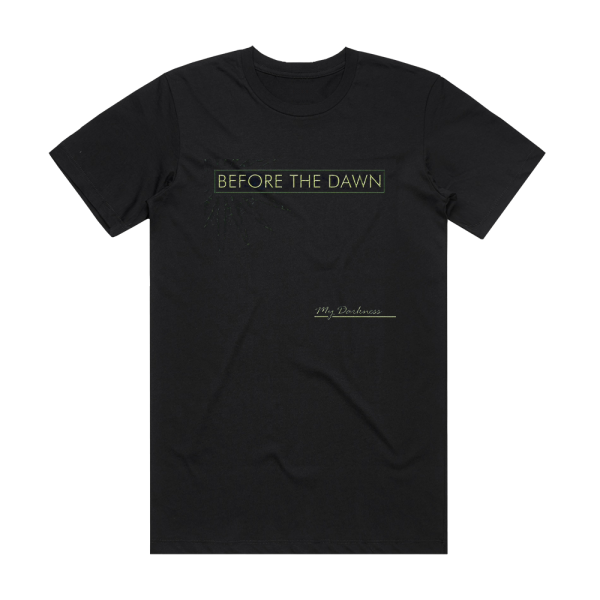 Before the Dawn My Darkness Album Cover T-Shirt Black