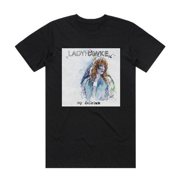 Ladyhawke My Delirium Album Cover T-Shirt Black