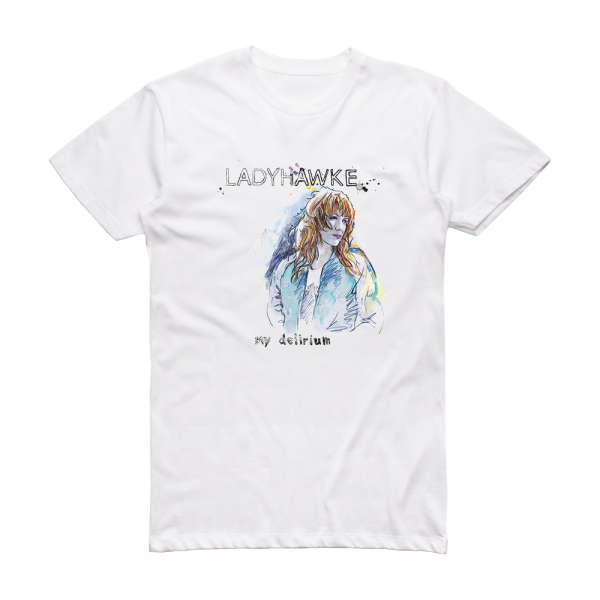 Ladyhawke My Delirium Album Cover T-Shirt White