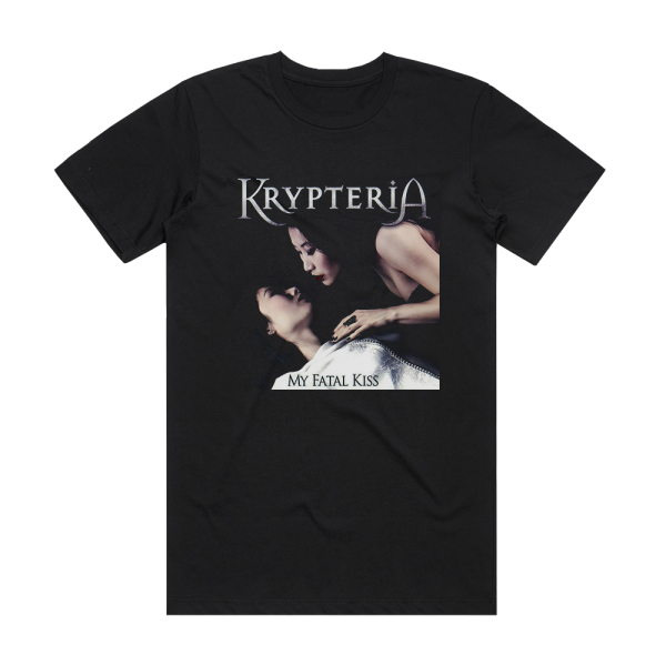 Krypteria My Fatal Kiss Album Cover T-Shirt Black