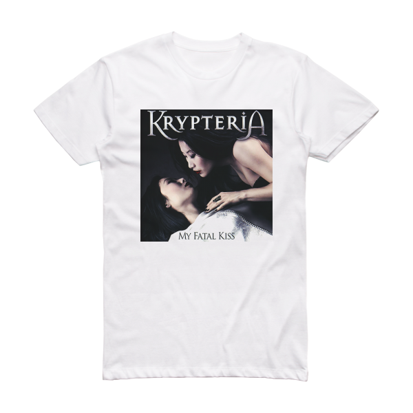 Krypteria My Fatal Kiss Album Cover T-Shirt White