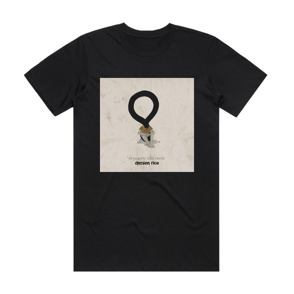 Damien Rice My Favourite Faded Fantasy 1 Album Cover T-Shirt Black
