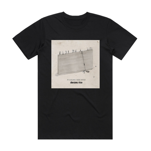 Damien Rice My Favourite Faded Fantasy 2 Album Cover T-Shirt Black