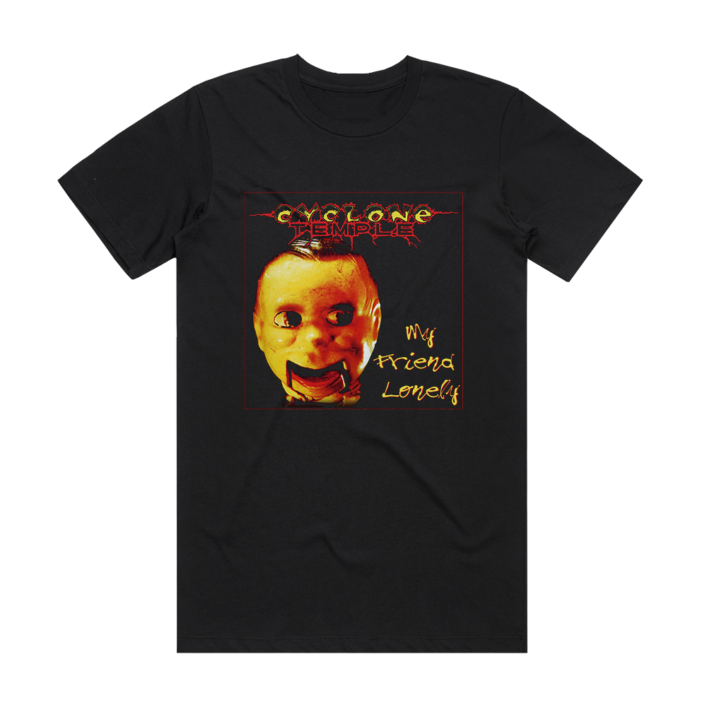 Cyclone Temple My Friend Lonely Album Cover T-Shirt Black