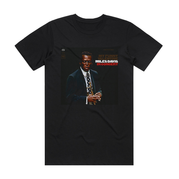 Miles Davis My Funny Valentine Album Cover T-Shirt Black