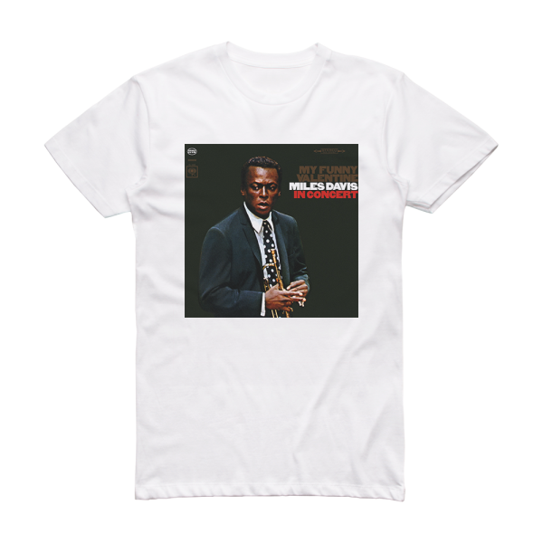 Miles Davis My Funny Valentine Album Cover T-Shirt White