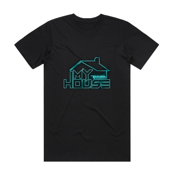 Flo Rida My House Album Cover T-Shirt Black