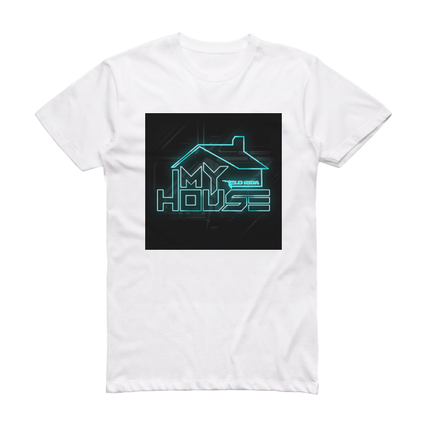 Flo Rida My House Album Cover T-Shirt White