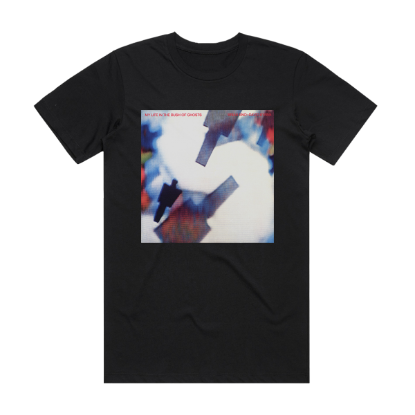 David Byrne My Life In The Bush Of Ghosts Album Cover T-Shirt Black