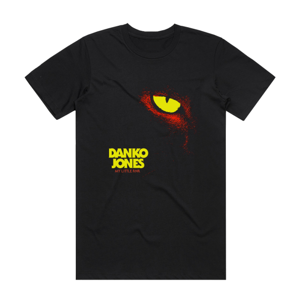 Danko Jones My Little Rnr Album Cover T-Shirt Black