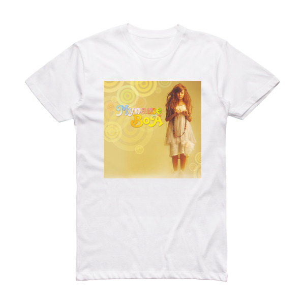 BoA My Name Album Cover T-Shirt White