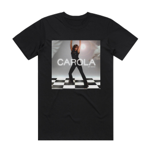 Carola My Show Album Cover T-Shirt Black