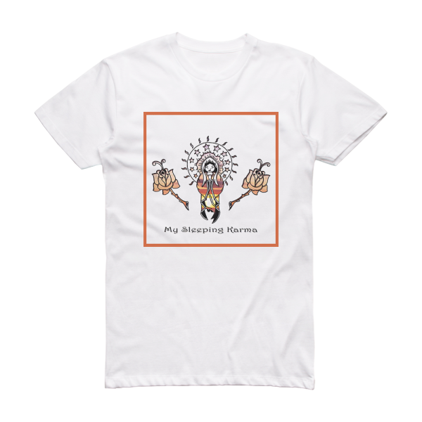 My Sleeping Karma My Sleeping Karma Album Cover T-Shirt White