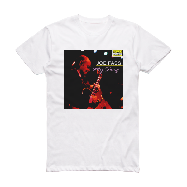 Joe Pass My Song Album Cover T-Shirt White