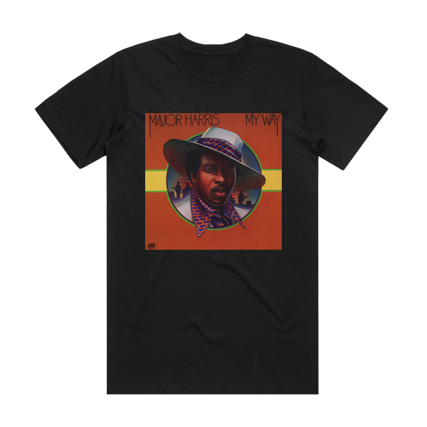 Major Harris My Way Album Cover T-Shirt Black