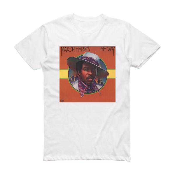 Major Harris My Way Album Cover T-Shirt White