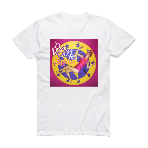 Diana Vickers My Wicked Heart Album Cover T-Shirt White