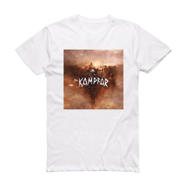 Kampfar Mylder Album Cover T-Shirt White