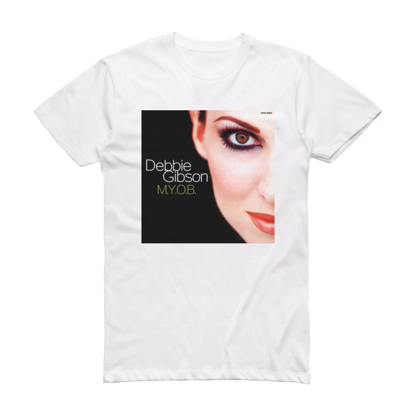 Debbie Gibson Myob Album Cover T-Shirt White