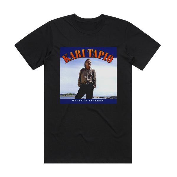 Kari Tapio Myrskyn Jlkeen Album Cover T-Shirt Black