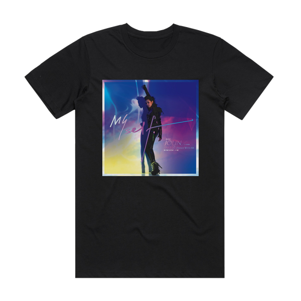 Jolin Tsai Myself Album Cover T-Shirt Black