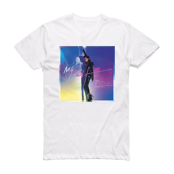 Jolin Tsai Myself Album Cover T-Shirt White