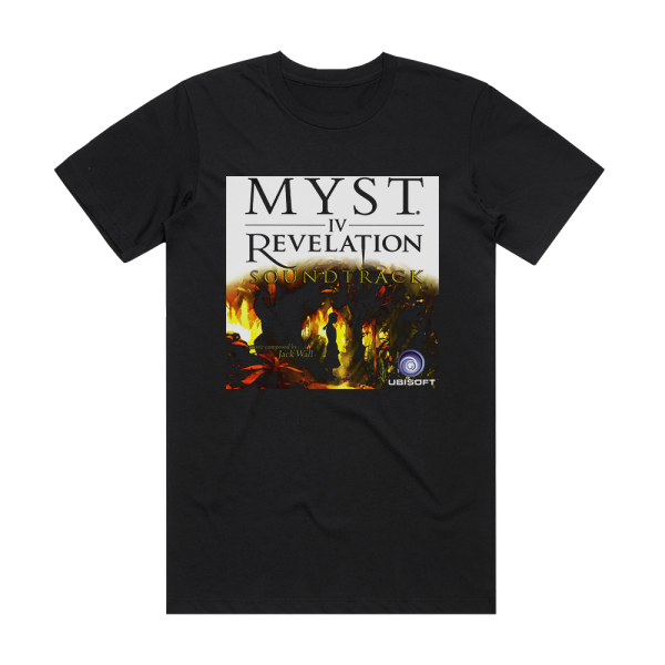 Jack Wall Myst Iv Revelation Album Cover T-Shirt Black