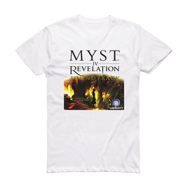 Jack Wall Myst Iv Revelation Album Cover T-Shirt White