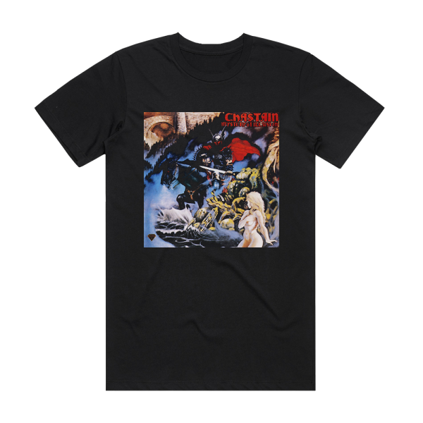 Chastain Mystery Of Illusion Album Cover T-Shirt Black