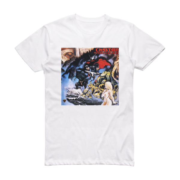 Chastain Mystery Of Illusion Album Cover T-Shirt White