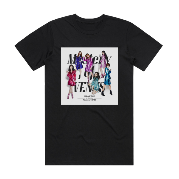 Hello Venus Mystery Of Venus Album Cover T-Shirt Black