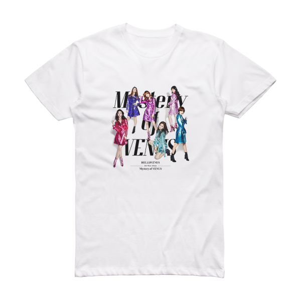 Hello Venus Mystery Of Venus Album Cover T-Shirt White