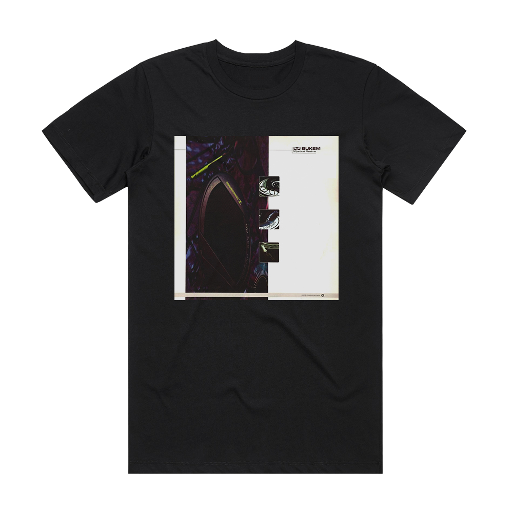 LTJ Bukem Mystical Realms Album Cover T-Shirt Black – ALBUM COVER T-SHIRTS