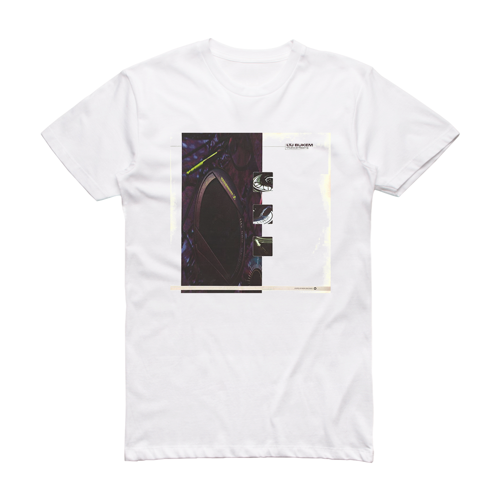 LTJ Bukem Mystical Realms Album Cover T-Shirt White – ALBUM COVER T-SHIRTS