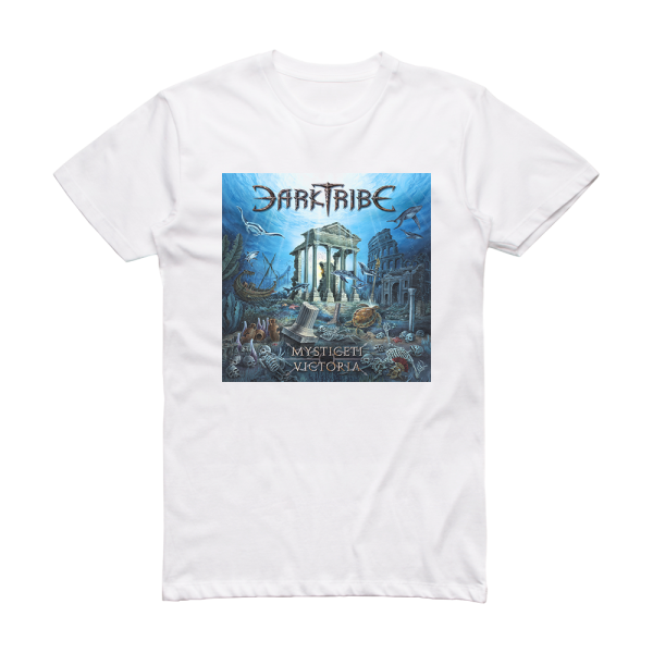 DarkTribe Mysticeti Victoria Album Cover T-Shirt White