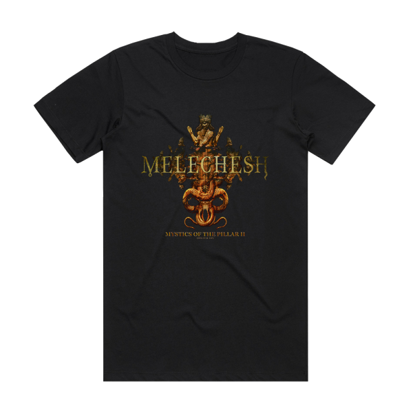 Melechesh Mystics Of The Pillar Ii Album Cover T-Shirt Black