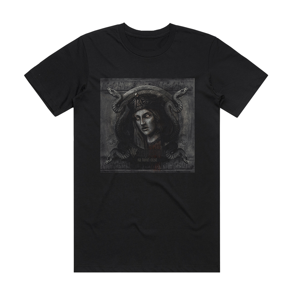 Krajiny Hmly Na Konci Ciest Album Cover T-Shirt Black