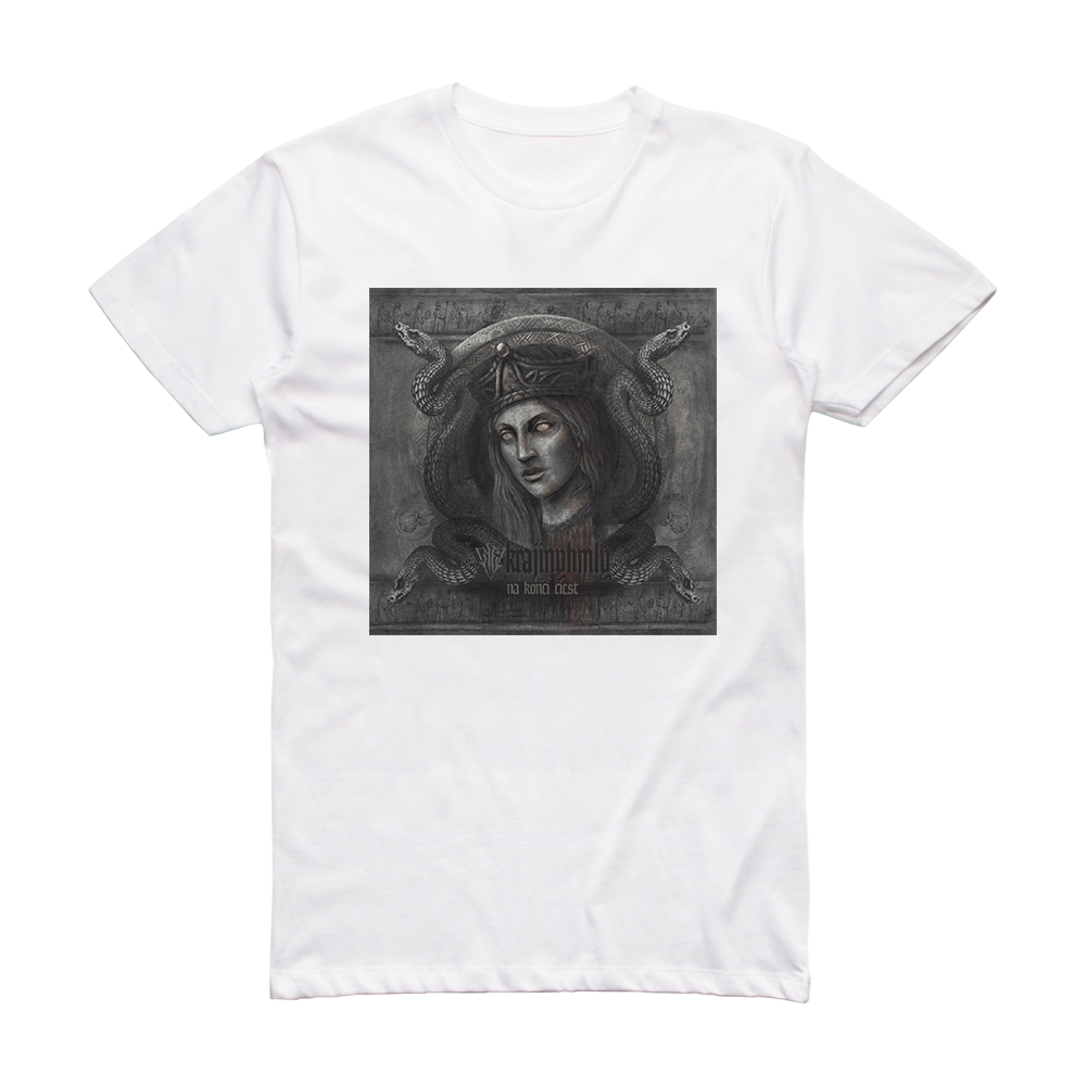 Krajiny Hmly Na Konci Ciest Album Cover T-Shirt White